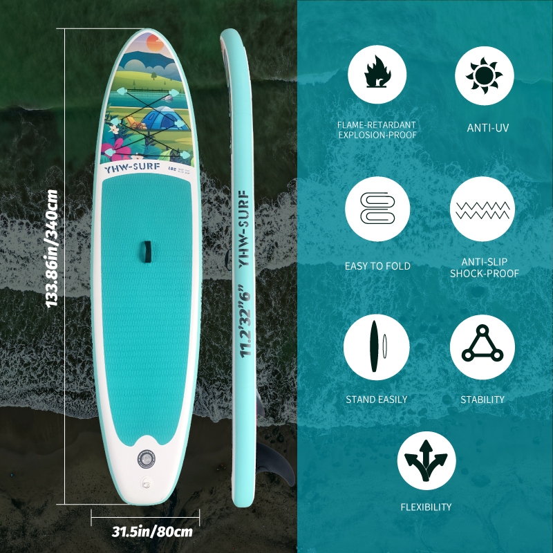 Inflatable Stand-Up Paddle Boa - Stand Up Paddle Leash recensie en prijs