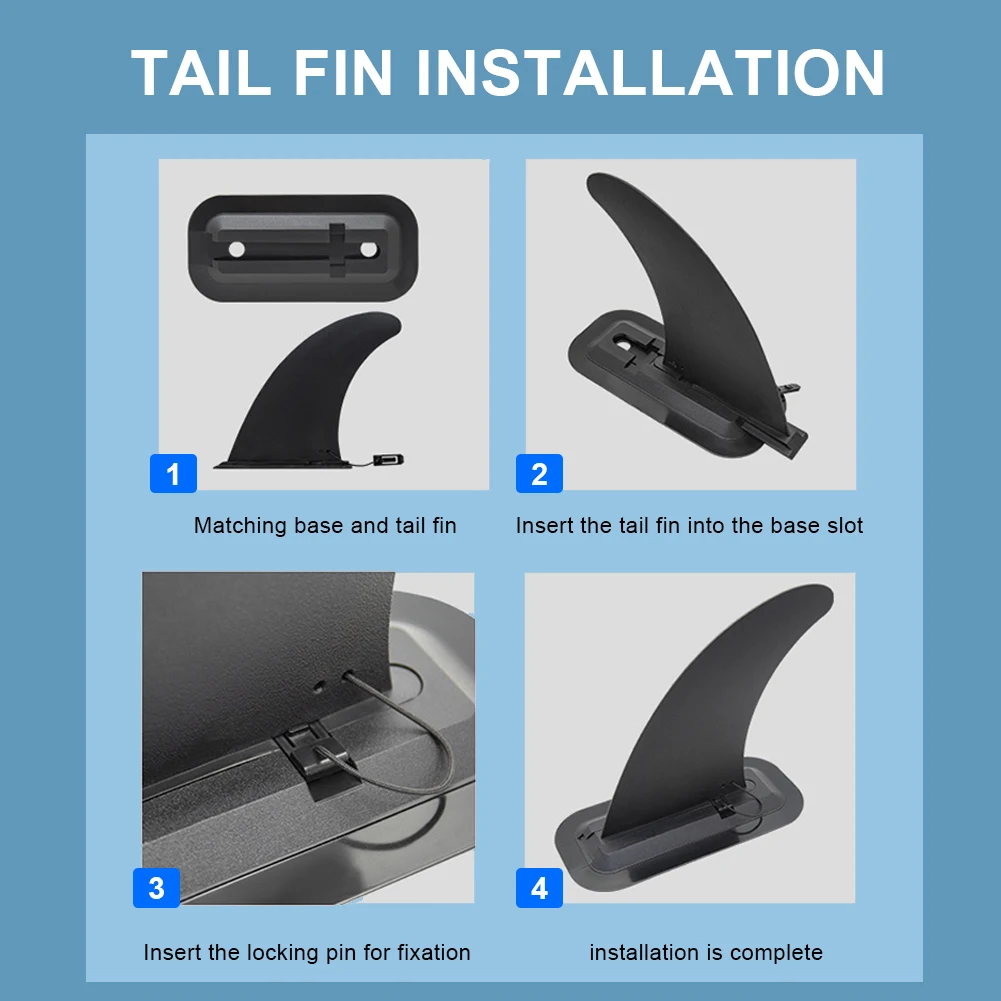Slide-in Surfboard Fin Detacha - Stand Up Paddle Leash recensie en prijs