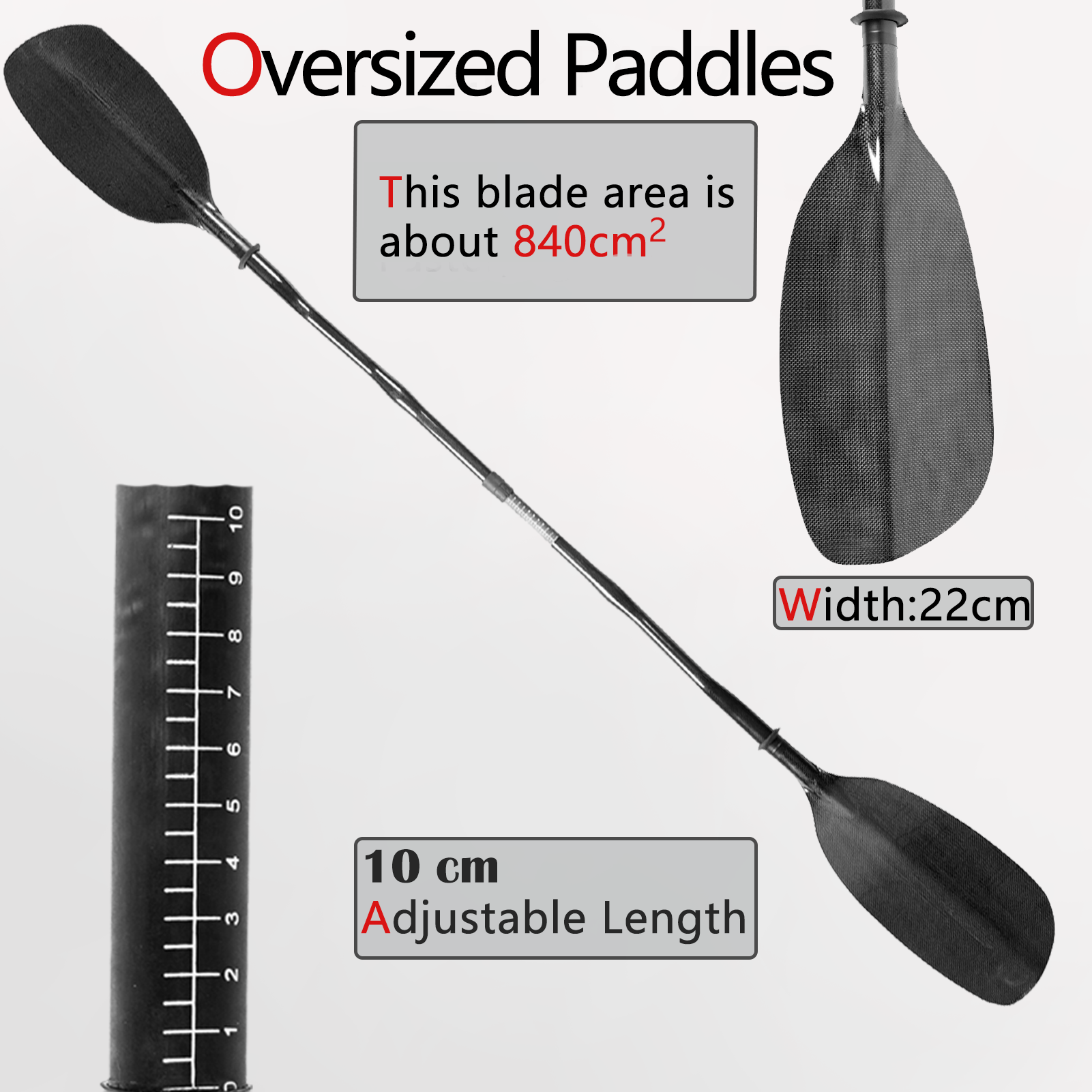 Full Carbon Kayak Paddle with  - Kayak Paddle Carbon recensie en prijs