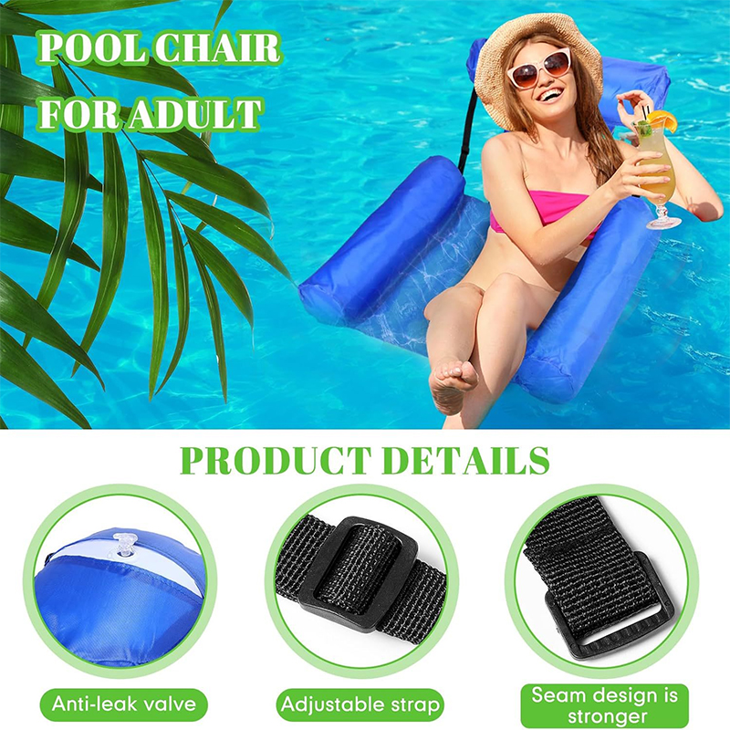 1PC Inflatable Floating Hammoc - Aquatic Water Sports recensie en prijs