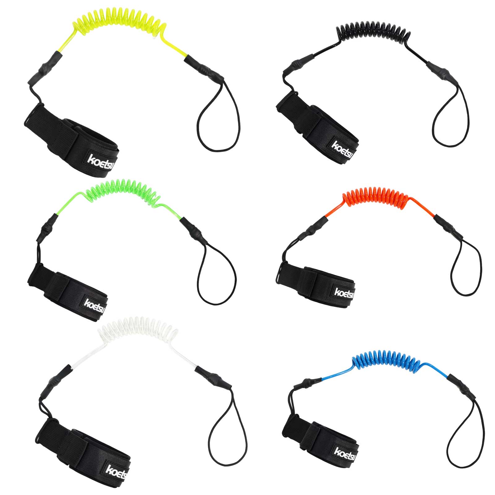 Coiled Bodyboarding Leash TPU  - Stand Up Paddle Leash recensie en prijs