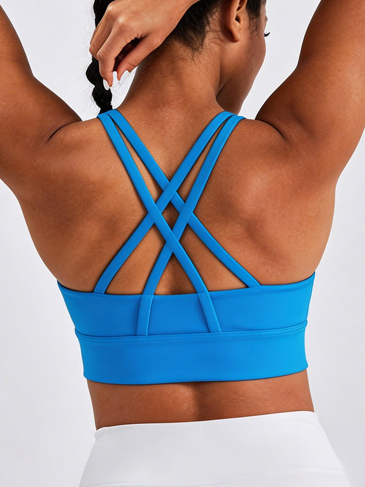 New Women's Solid Color High I - Aquatic Sports Bra recensie en prijs