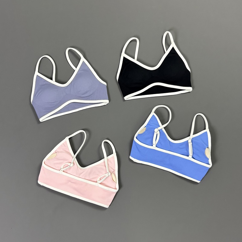 Women Contrastline Yoga Bra V  - Aquatic Sports Bra recensie en prijs