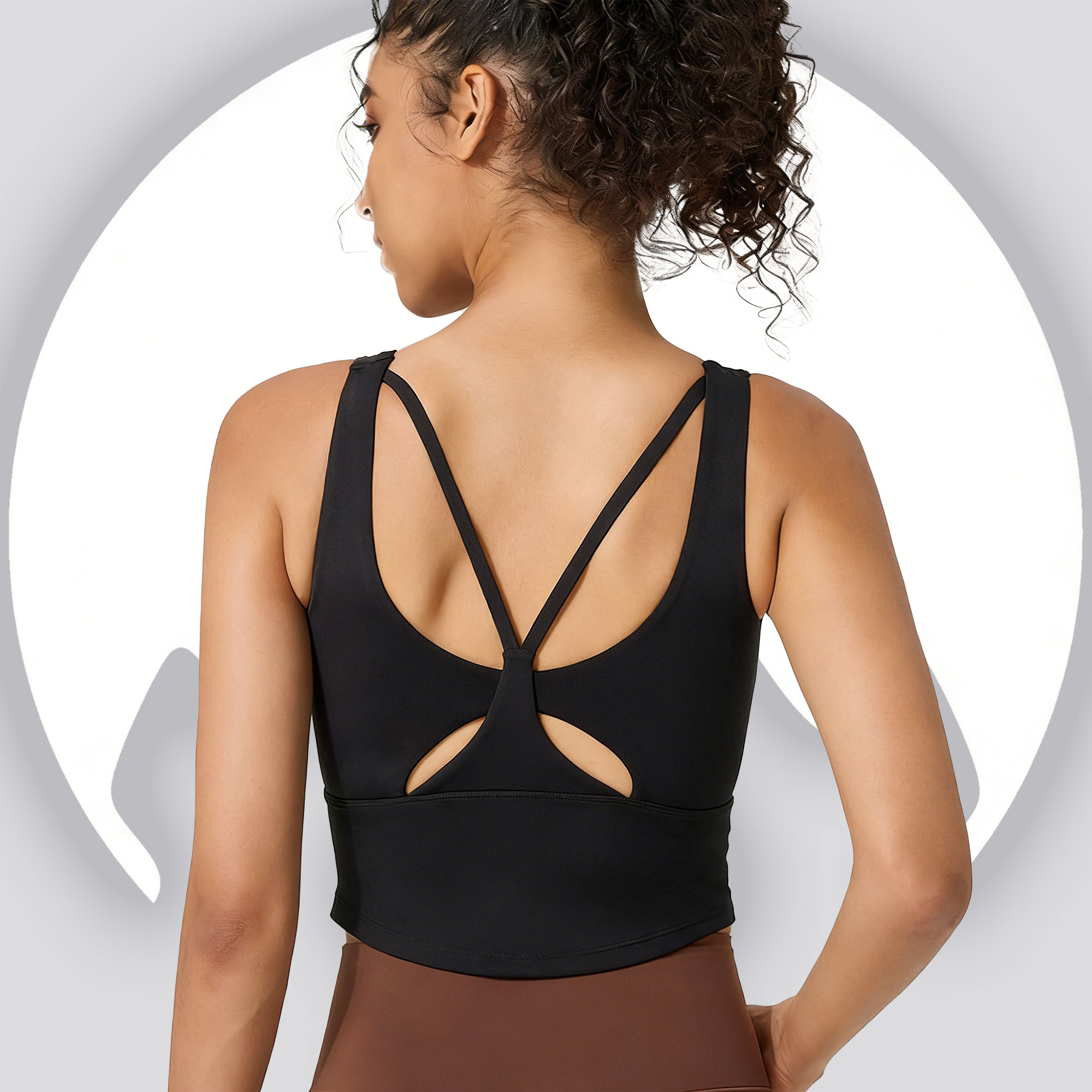Women's Fixed Cup Yoga Sports  - Aquatic Sports Bra recensie en prijs