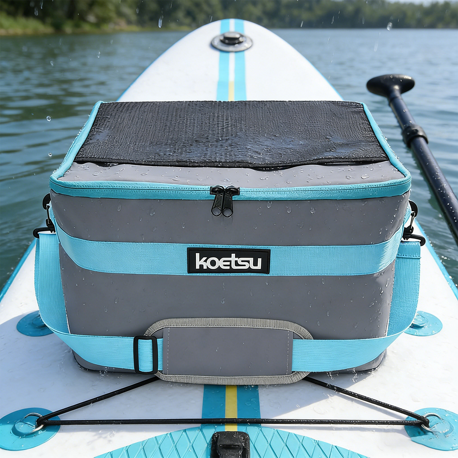 Insulated Paddleboard Cooler w - Stand Up Paddle Leash recensie en prijs