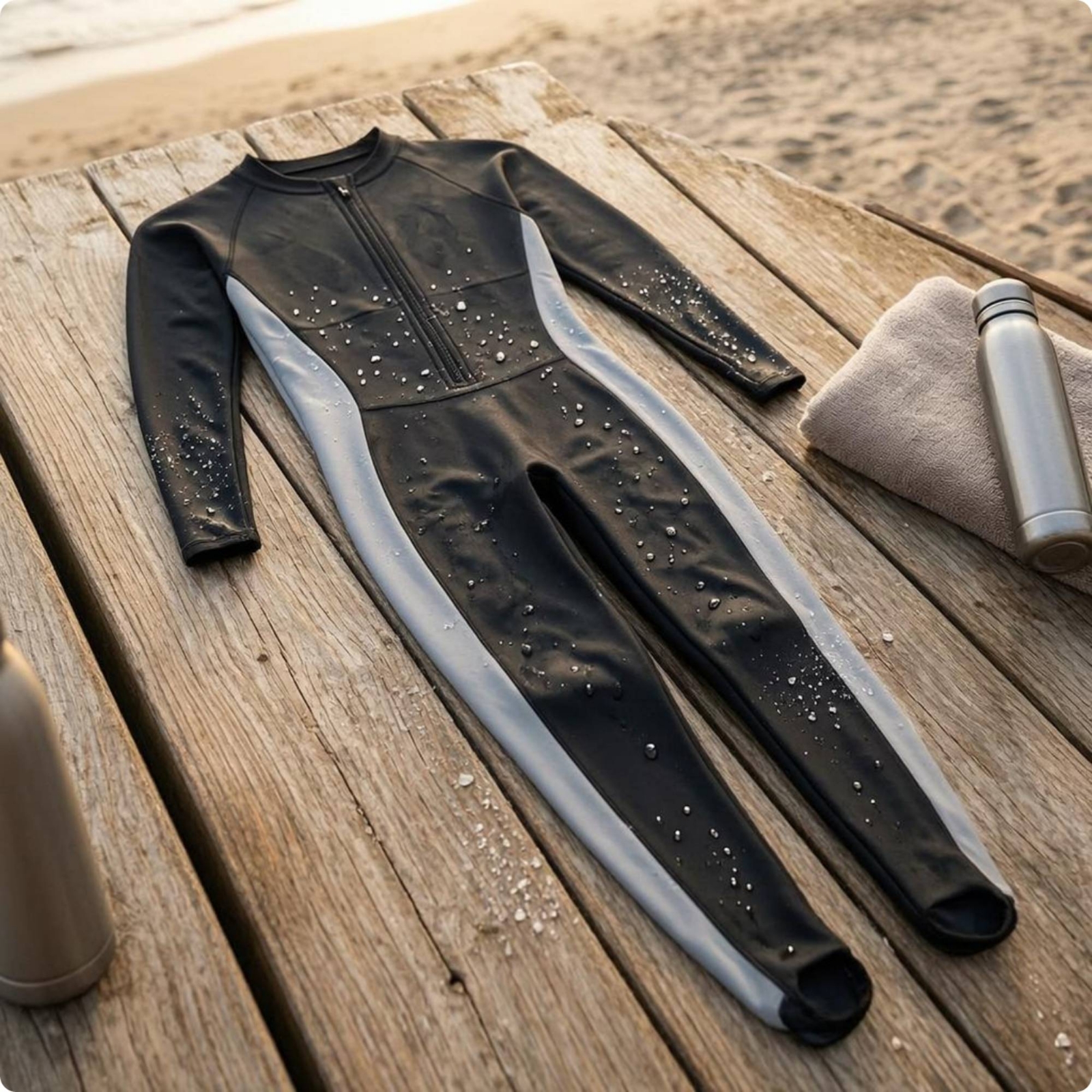 Zip Front Long Sleeve Rash Gua - Aquatic Water Sports recensie en prijs