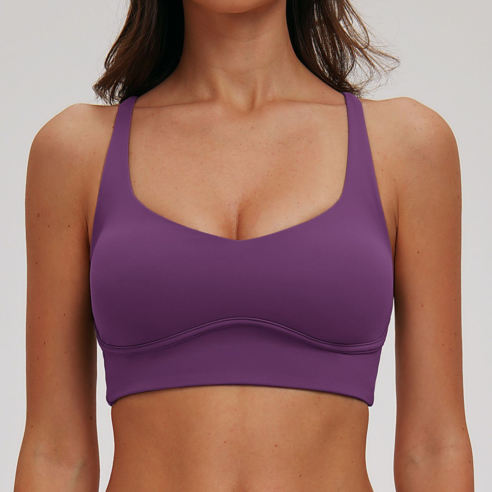 Sexy V-neck Sports Bra Yoga Un - Aquatic Sports Bra recensie en prijs
