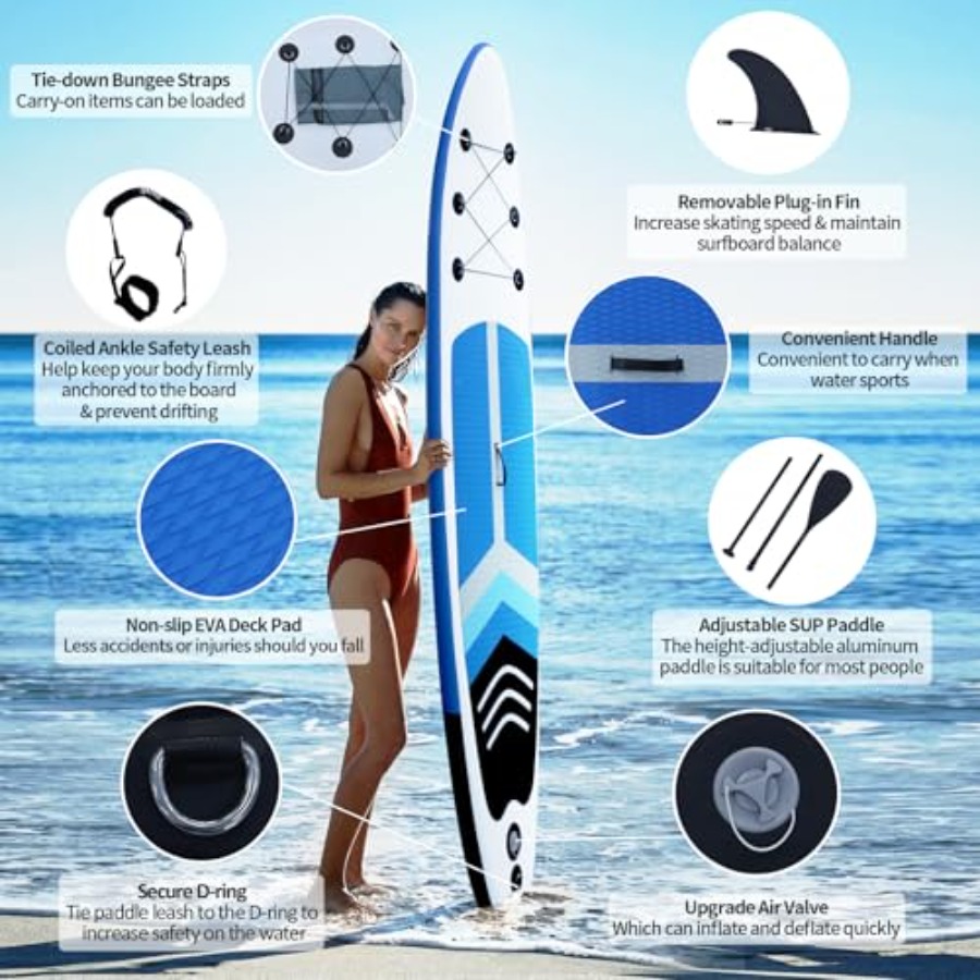 Stand Up Paddle Board, Yoga Bo - Stand Up Paddle Leash recensie en prijs