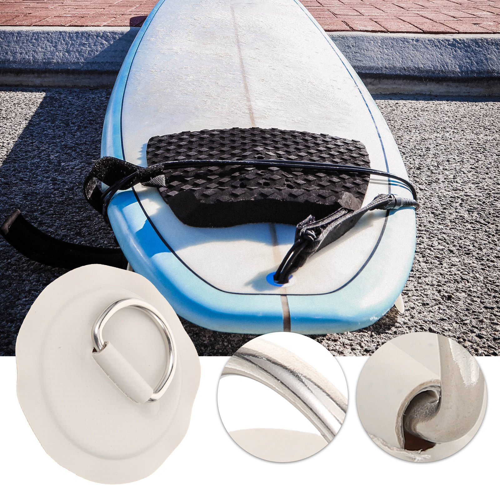4Pcs Portable Inflatable Surfb - Stand Up Paddle Leash recensie en prijs