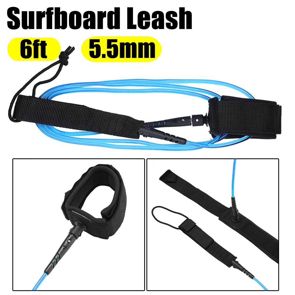 6ft 5.5MM TPU Surfboard Ankle  - Stand Up Paddle Leash recensie en prijs